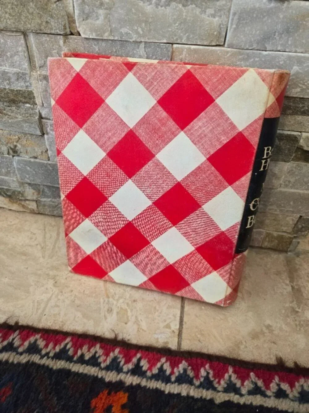 VTG 1972 Better Homes and Gardens New Cook Book 5-Ring Binder Clean, Vintage
